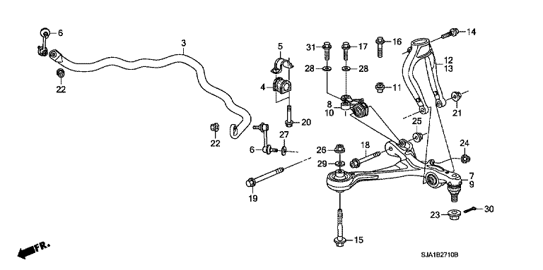Front lower arm