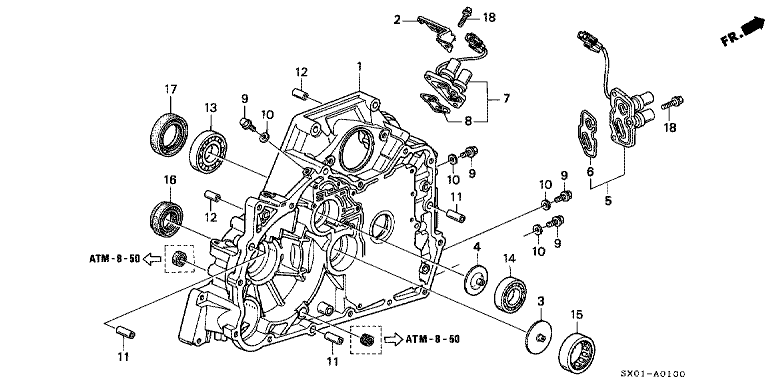 Torque converter case