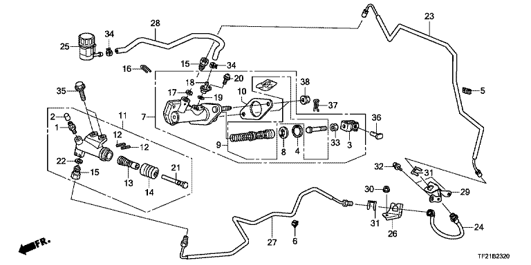Clutch master cylinder