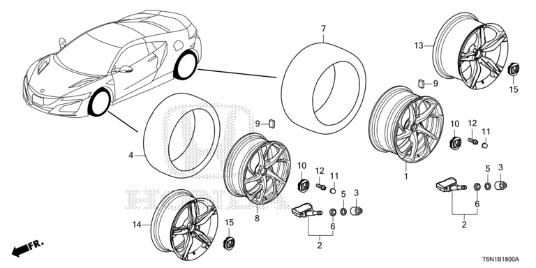 Tire/Wheel disc