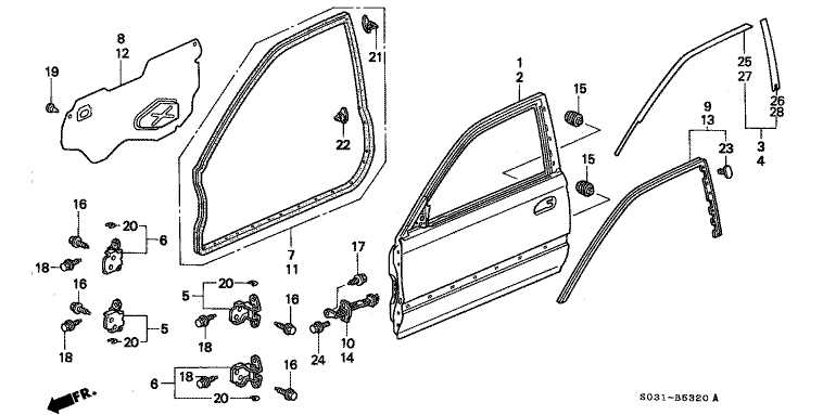 Door panel