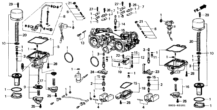 Carburetor components