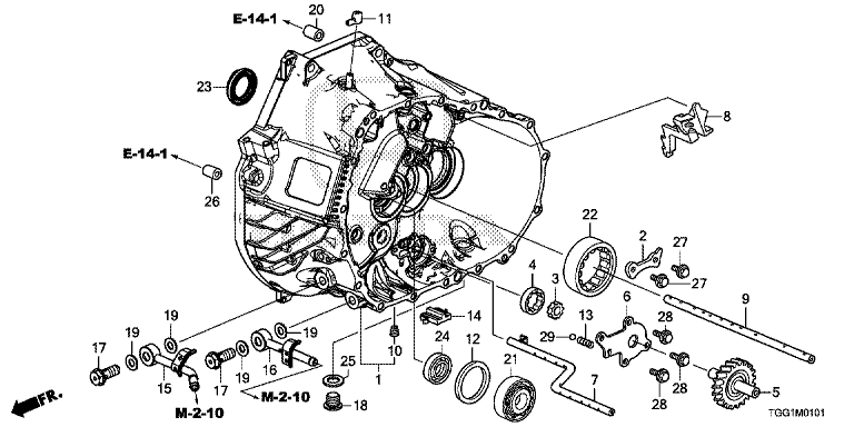 Clutch case (TYPE R)
