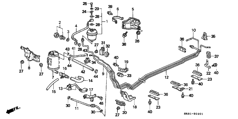 Fuel pipe (150)