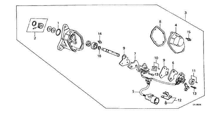 TDC sensor components (1600)