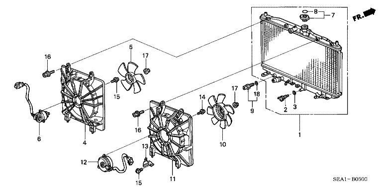 Radiator (DENSO)