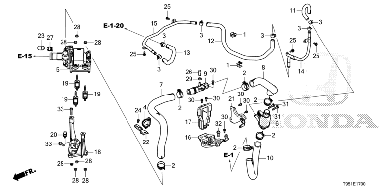 FC coolant electric pump
