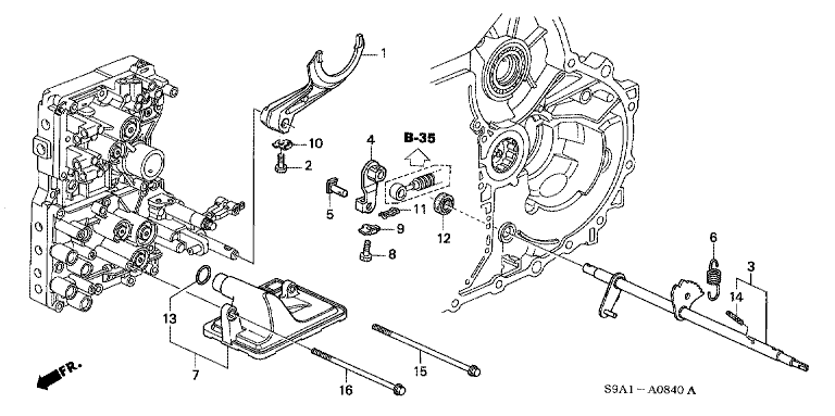 Shift fork