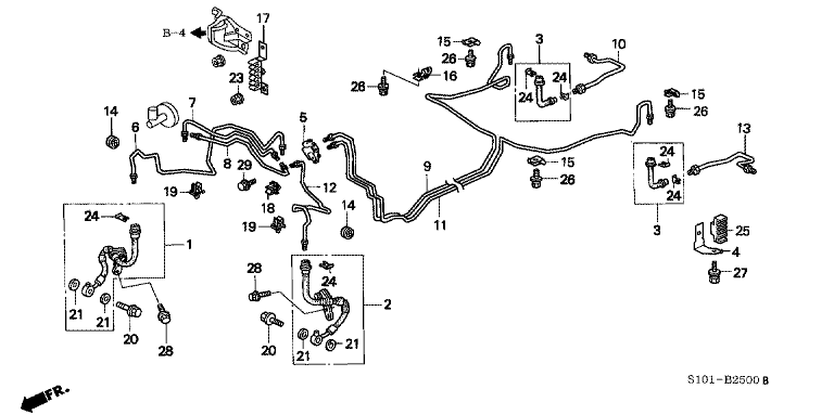 Brake pipe/hose