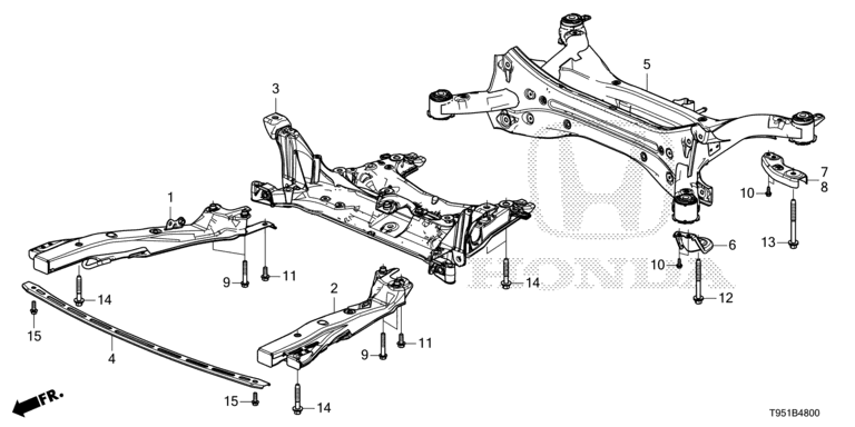 Front subframe/Rear subframe