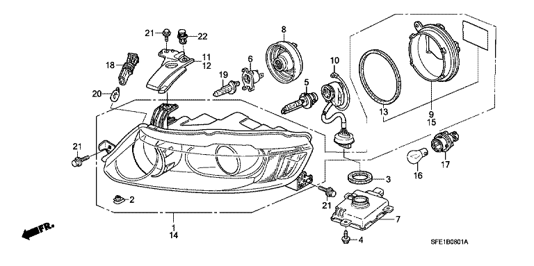 Headlight (HID)