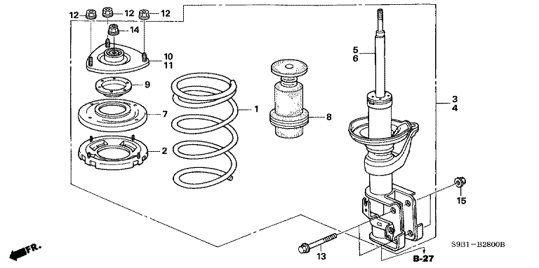 Front damper