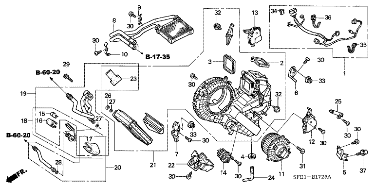 Rear Heater Unit