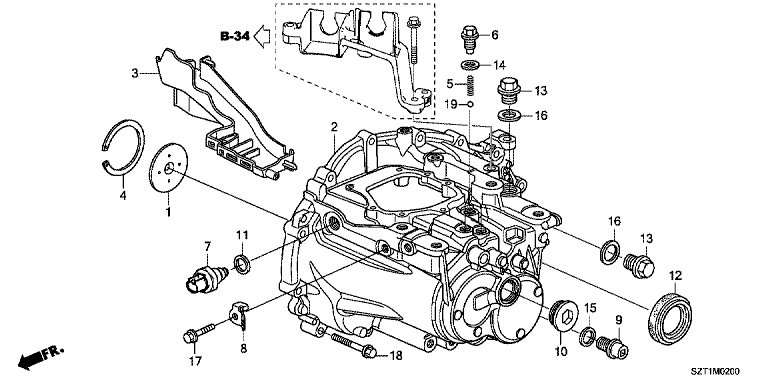 Transmission case