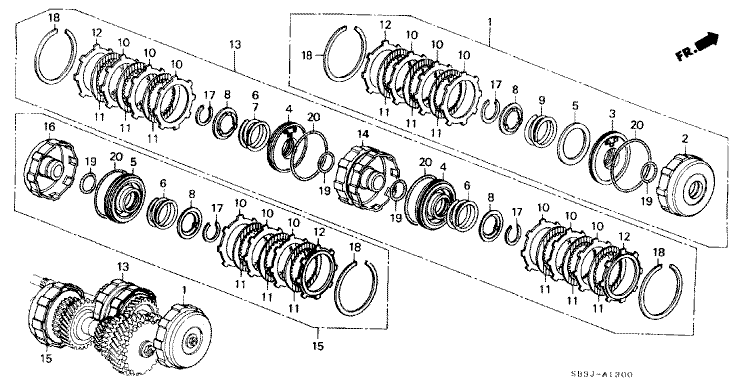 Clutch/Clutch Disc (4AT)