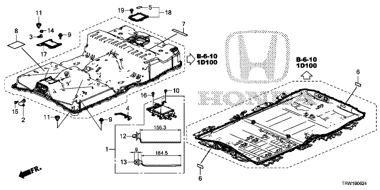 DC-DC converter / battery pack label