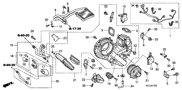 Rear Heater Unit