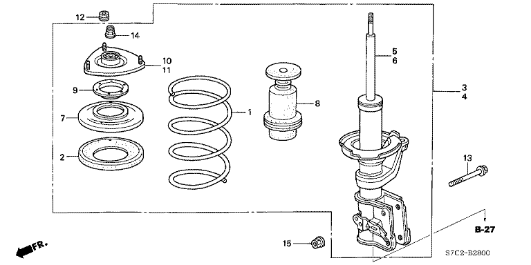 Front damper