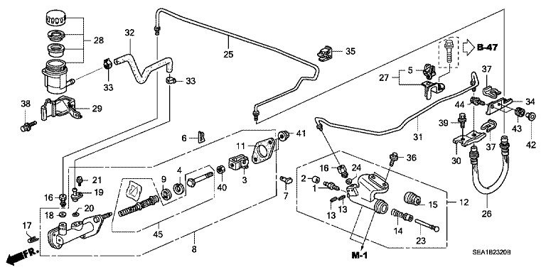 Clutch master cylinder
