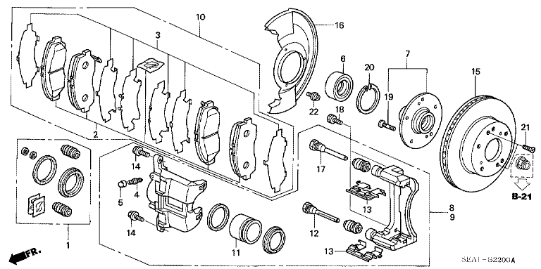 Front brake (1)