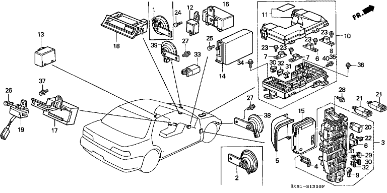 Horn/Fuse