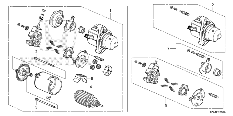 Starter Motor (Mitsuba)