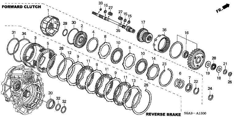 Input Shaft/Forward Clutch (HMM)