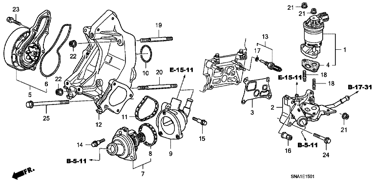 Water Pump (2.0L)