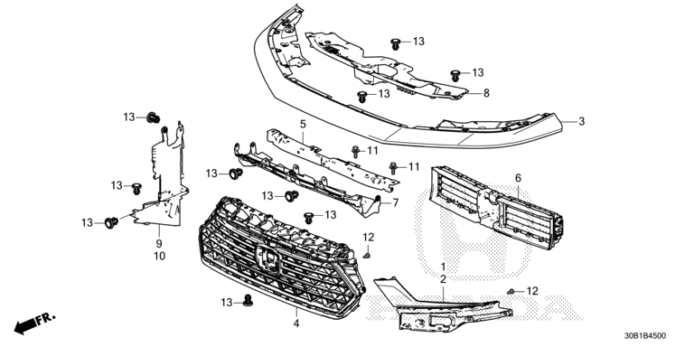 Front grill