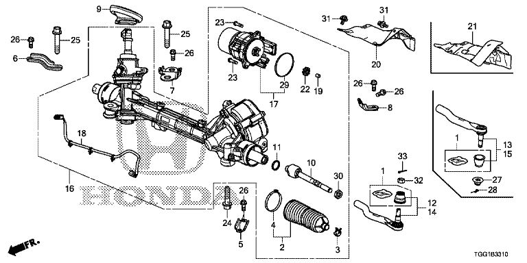 Power Steering Gearbox (EPS)