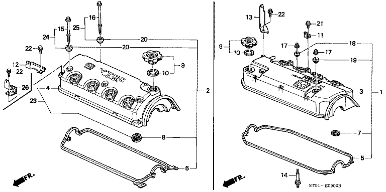 Cylinder Head Cover (RI,RI-F,VI,VI-E,GI)