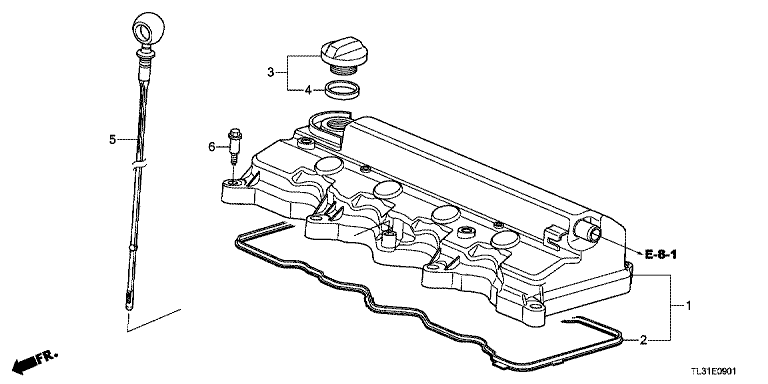Cylinder Head Cover (2.0L)