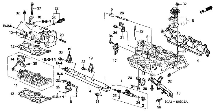 Intake Manifold (2.0L DOHC) (2)