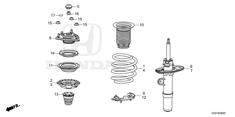 Front damper