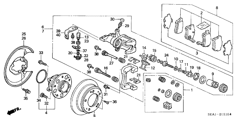 Rear Brake (Disc) (2WD)
