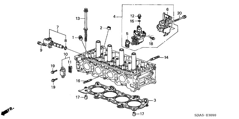 VTC oil control valve
