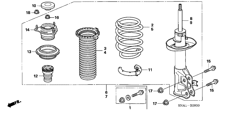 Front damper