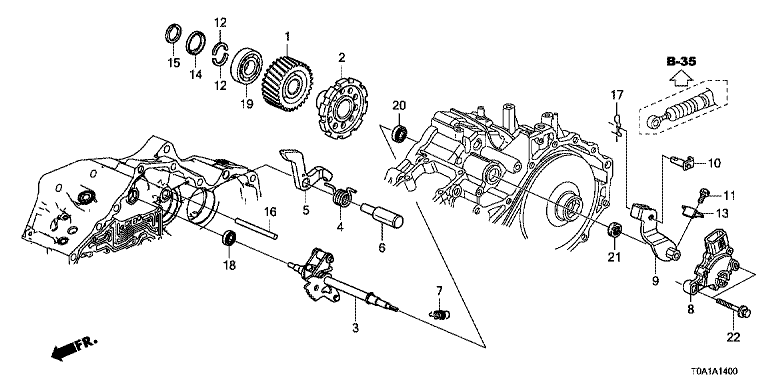 Shift Fork (CVT)