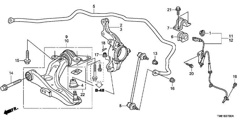 Front lower arm