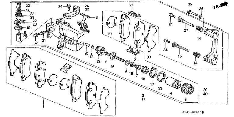 Rear Brake Caliper