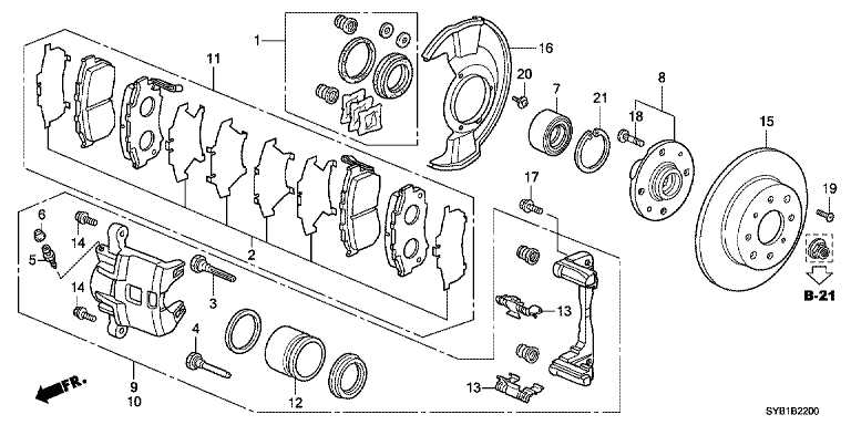 Front brake (1)