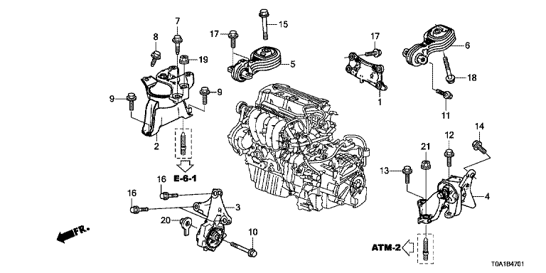 Engine Mount (2.4L)