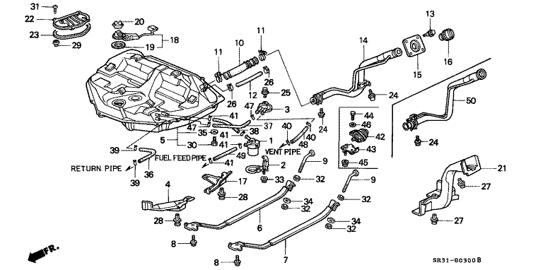 Fuel tank (carburetor)
