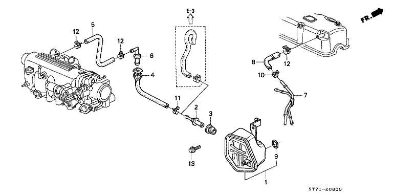 Breather Chamber (SOHC) (100)