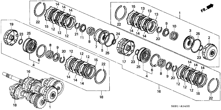Clutch (4WD)