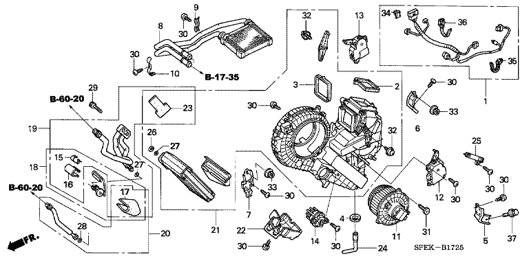 Rear Heater Unit