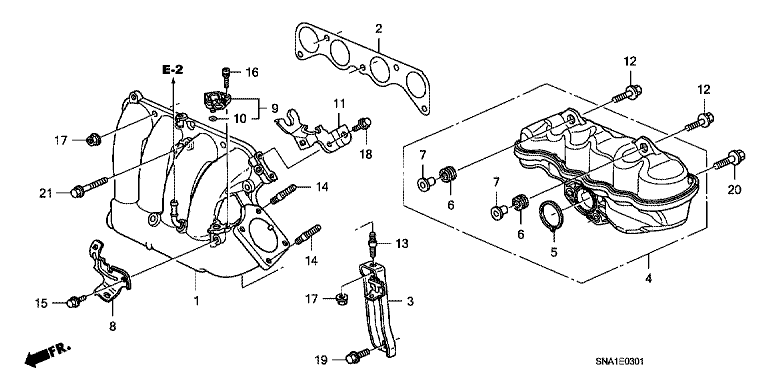 Intake manifold (2.0L)
