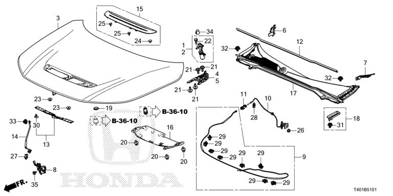 Bonnet (TYPE R)