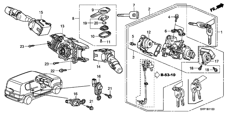Combination switch (1)