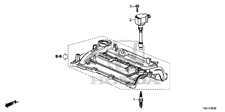Plug top coil/Spark plug